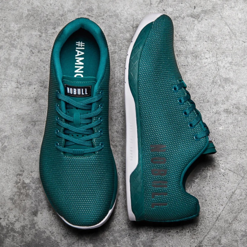 NOBULL Deep Teal Trainer Shoes Size W9 M7.5